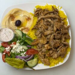 CHICKEN SHAWARMA PLATE