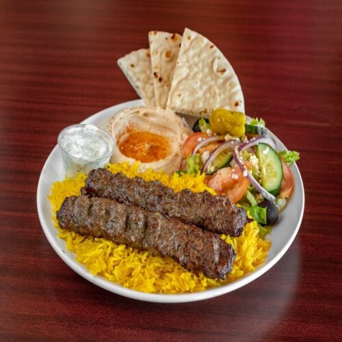 BEEF KABOB PLATE